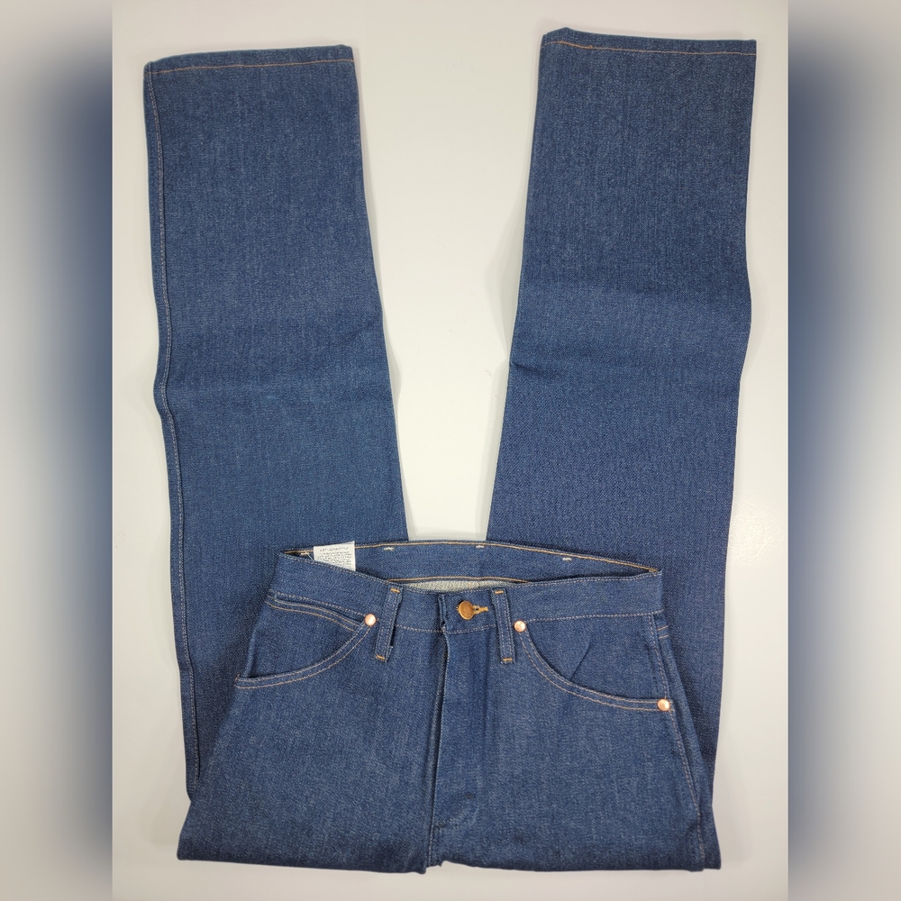 NEW Wrangler Pro Rodeo Original Fit Blue Jeans Cowboy Cut 13MWZ Mens 28x32 NWT - Picture 14 of 14